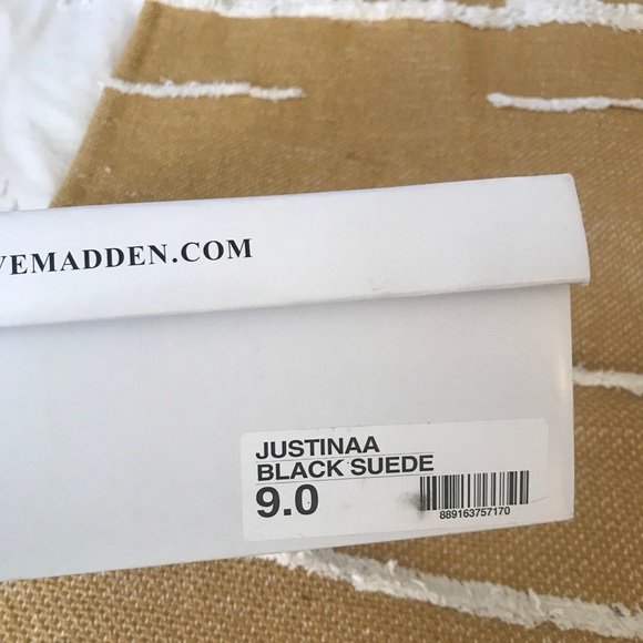 Steve Madden Justinaa Black Heels - Picture 7 of 7